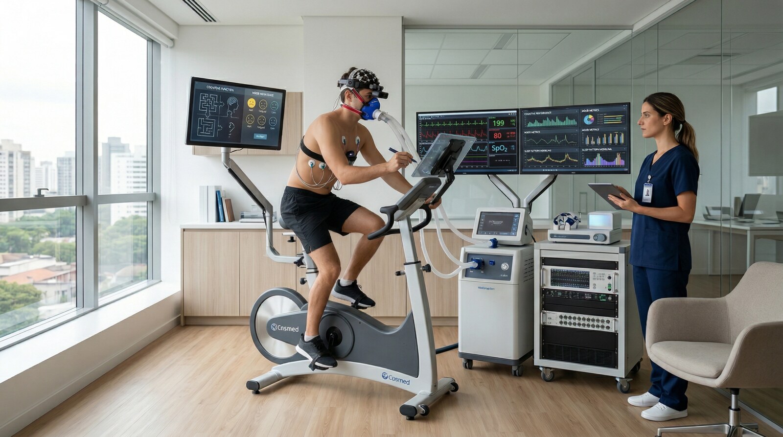 Imagem do projeto Os efeitos da hipóxia simulada pioram as funções cognitivas, estado de humor e padrão de sono em jovens saudáveis