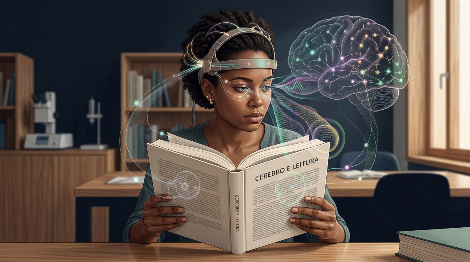 Imagem do projeto Síndrome de irlen: um olhar atendo sobre o funcionamento cerebral durante a leitura